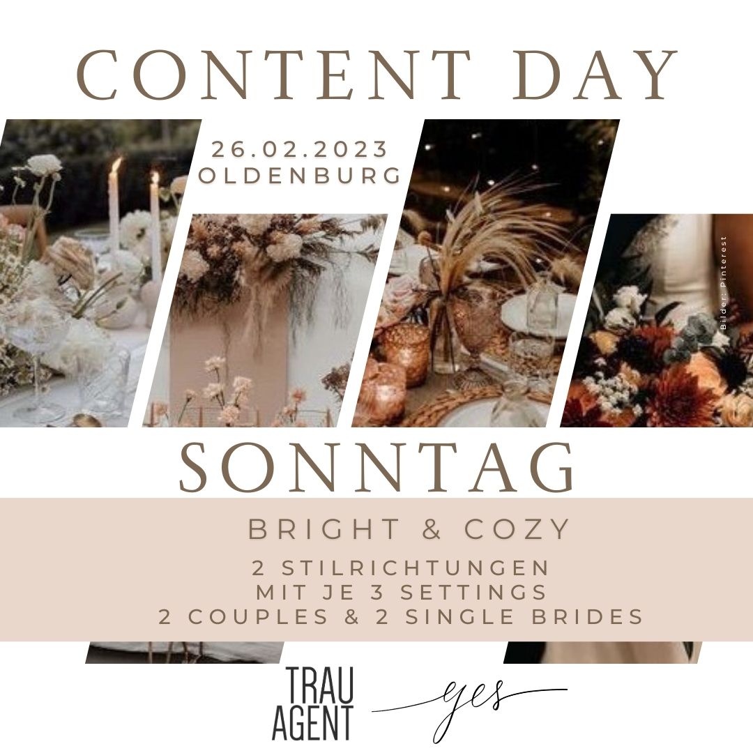 26.2.23 Content Day in Oldenburg - es wird "Bright & Boho" 